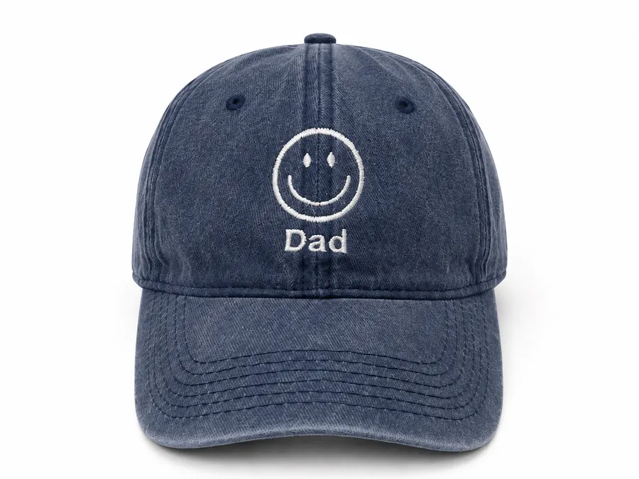 Cool Cap Dad Smile