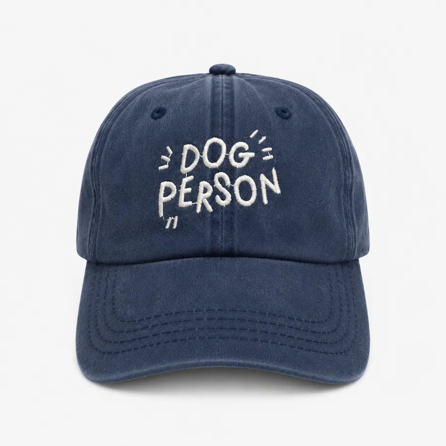 Cool Cap Dog Person